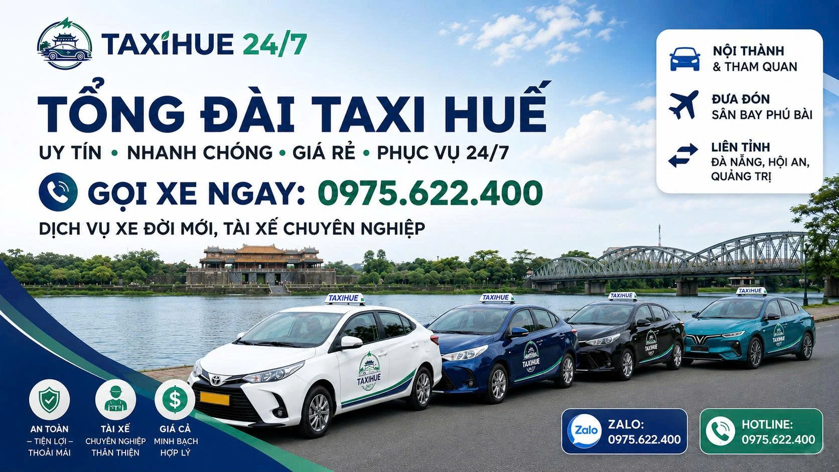 Taxi Du Lịch Huế